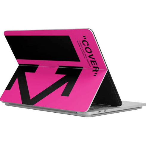Black and Pink Arrows Surface Laptop Studio Skin